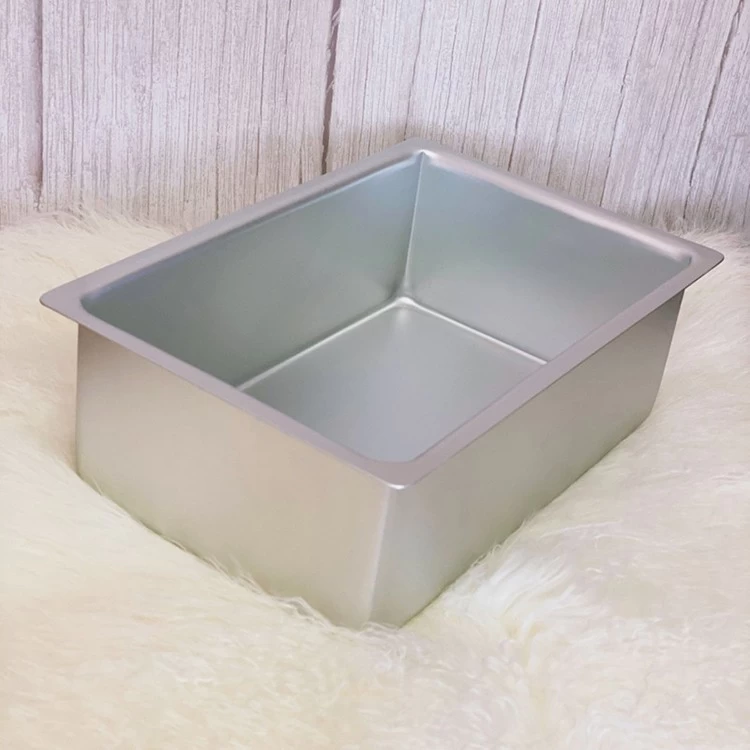 9 X 11 X 2 Inches Rectangle Cake Pan Cake Mould Cake Tin For Baking Approx  2 Kg Of Cake - Anymould