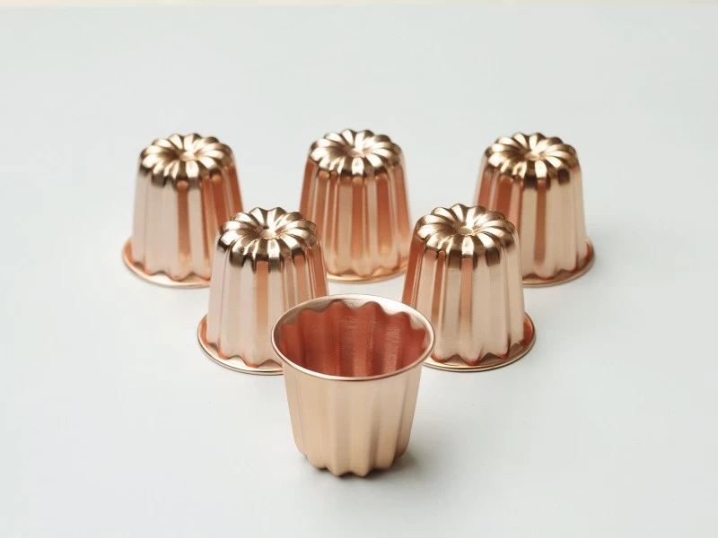 1/2/4 Pezzi Stampo Canele Mini Stampo Budino Stampi Dessert - Temu Italy