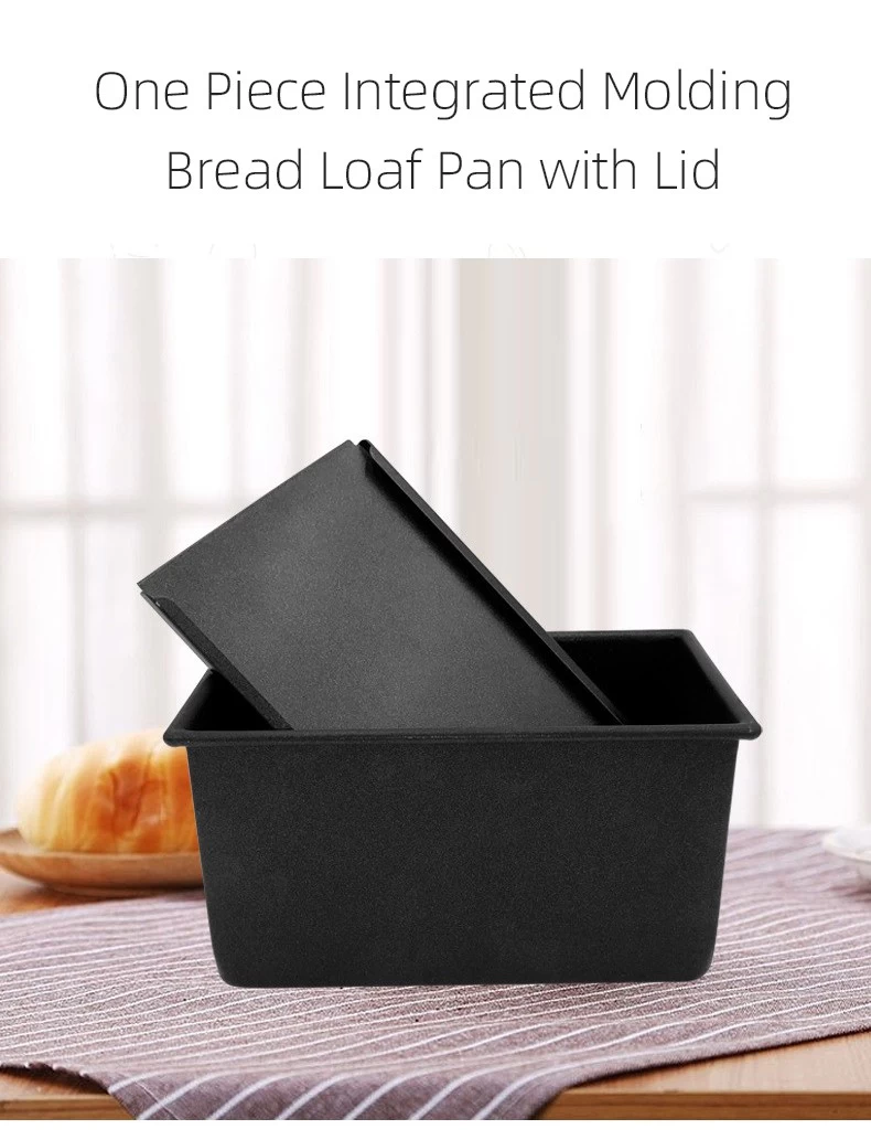 Loaf & Bread Tin, Loaf & Toast Pan with Lid