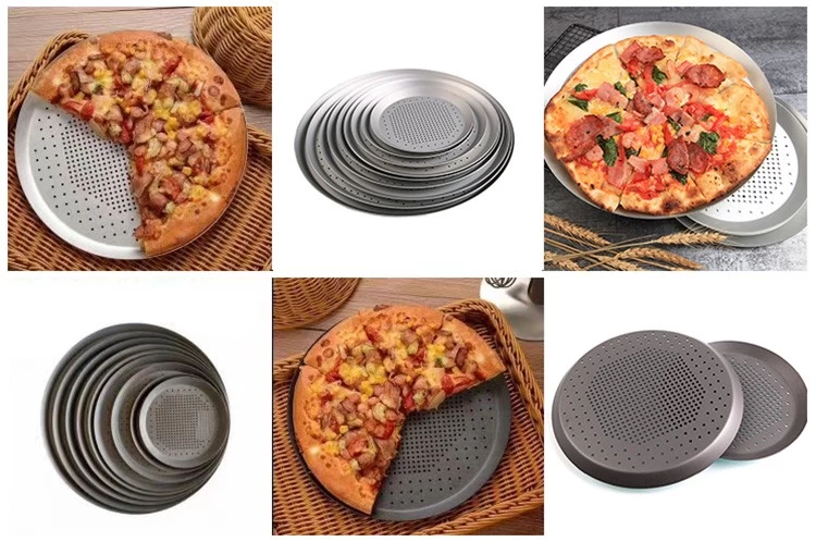 Buy Wholesale China Non-stick 9inch Deep Round Scratch Resistant Dish Metal  Baking Pizza Pan & Pizza Pan, Bakeware ,baking Molds,toast Pan at USD 0.68