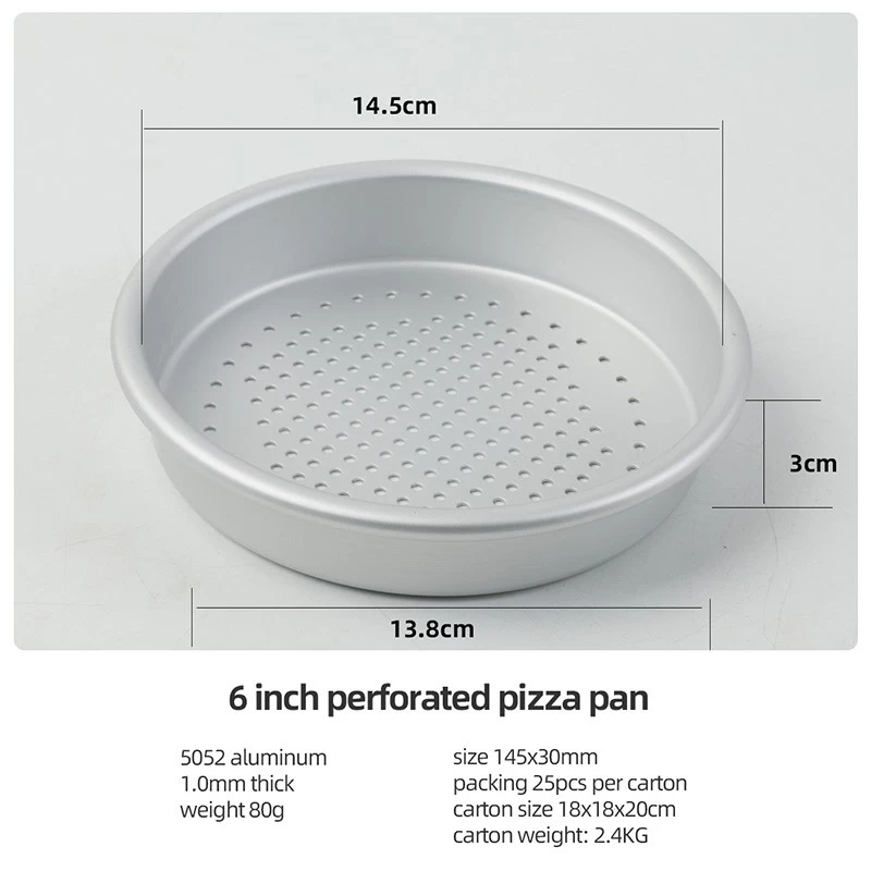 Perforated Deep Dish Pizza Pans