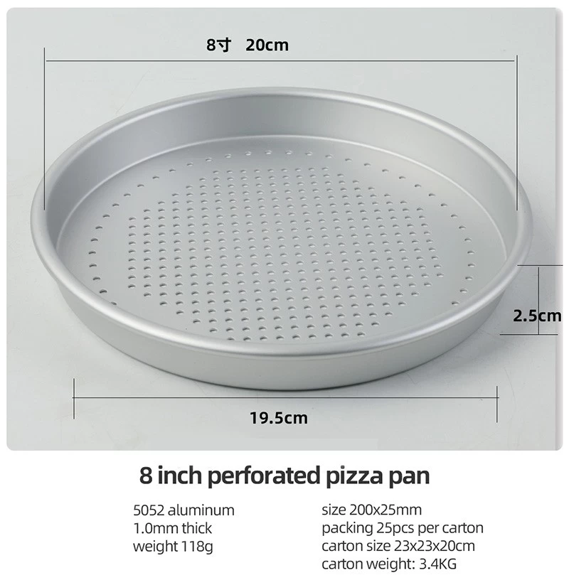 Buy Wholesale China Non-stick 9inch Deep Round Scratch Resistant Dish Metal  Baking Pizza Pan & Pizza Pan, Bakeware ,baking Molds,toast Pan at USD 0.68