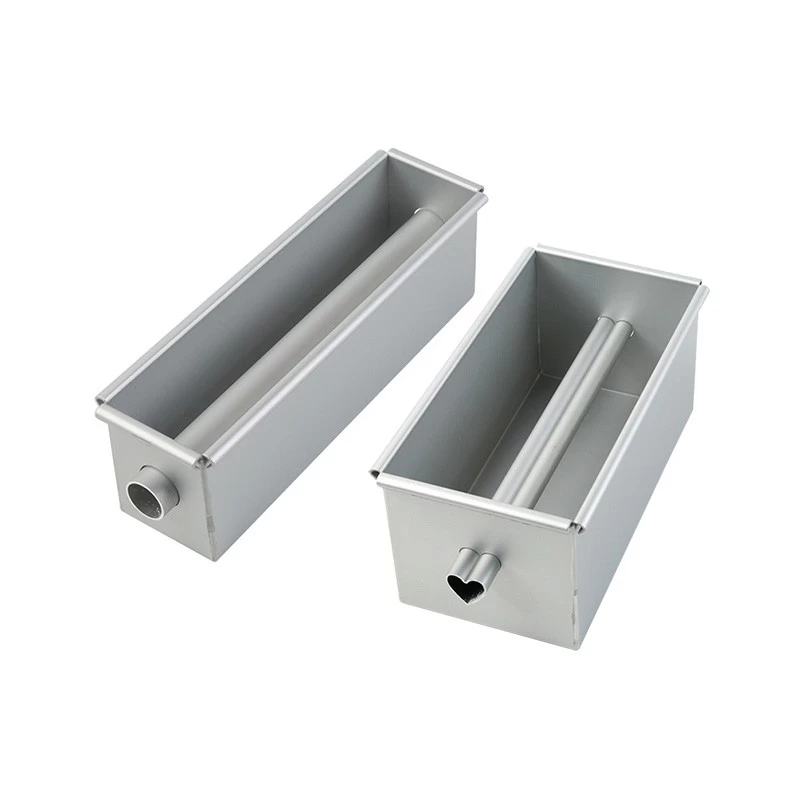 Aluminum Sandwich Bread Molds Loaf Tin Toast Baking Pan with Hollow