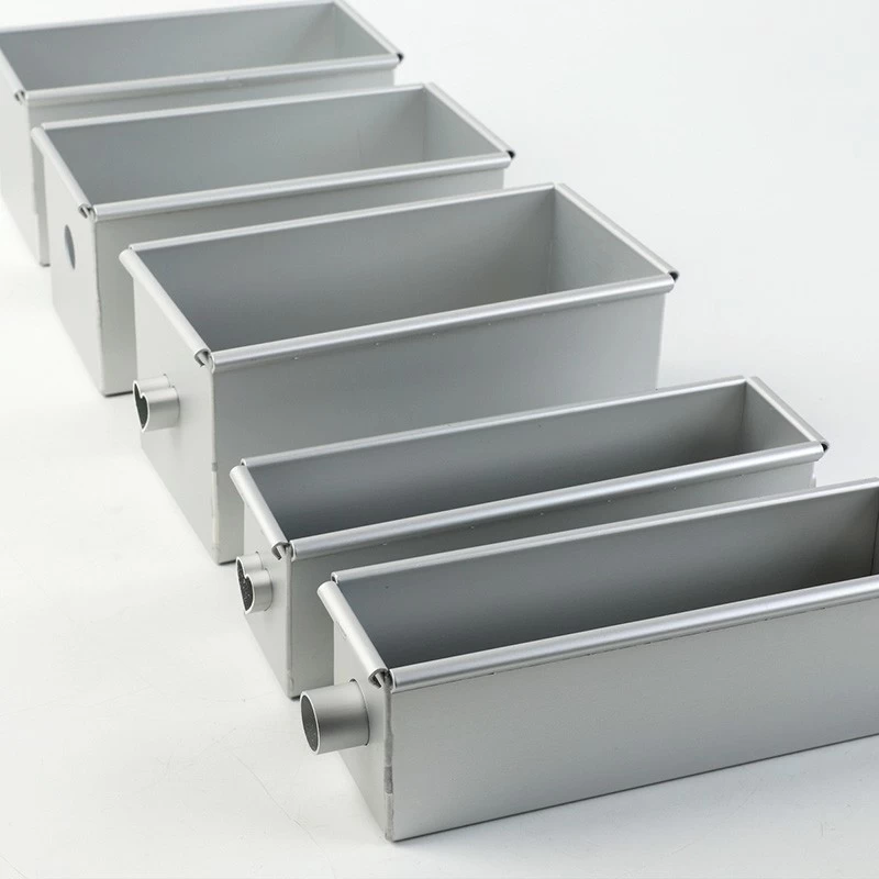 Aluminum Sandwich Bread Molds Loaf Tin Toast Baking Pan with Hollow