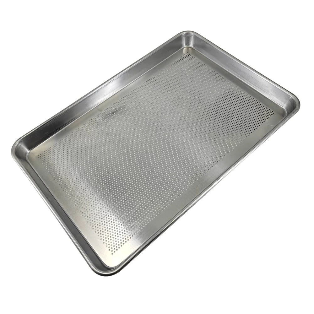 400*600*50mm Aluminum Perforated Tray Cookie Sheet Pan