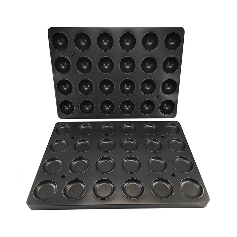 porcelana Bandeja industrial para hornear muffins con 24 moldes para magdalenas fabricante