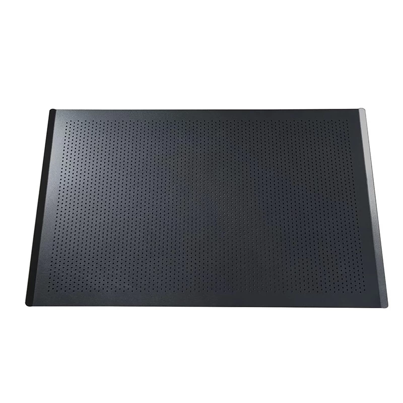 China 2-sided Perforated Aluminum Flat Cookie Baking Sheet manufacturer