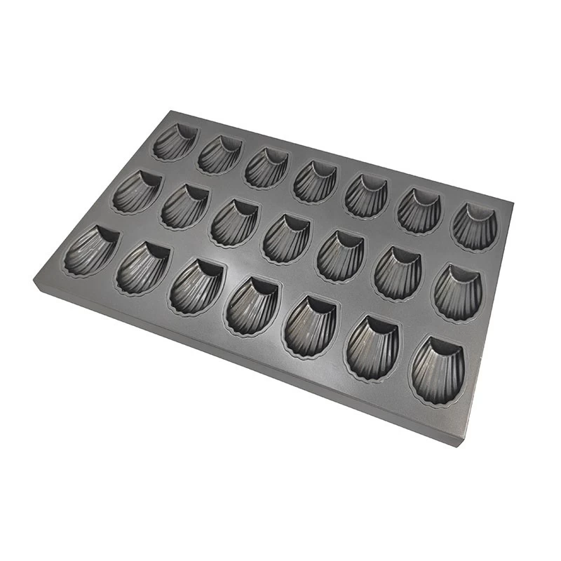 China 21-tin Madeleine Cake Mould Bakery Baking Tray Pan manufacturer