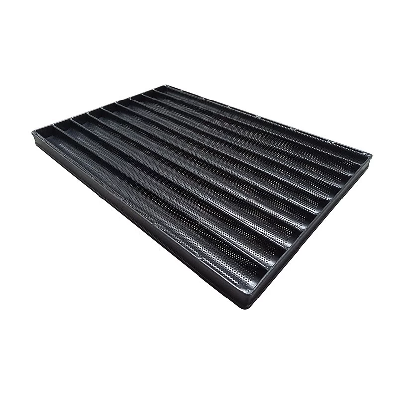 China 9 Grooves French Stick Bread Baking Tray manufacturer