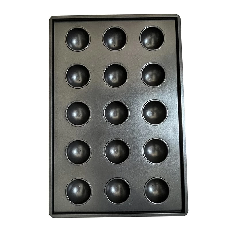 China 15-tin Sphere Muffin Cupcake Baking Pan Set manufacturer