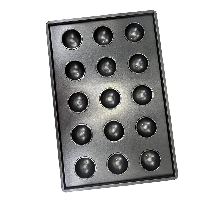 15-tin Sphere Muffin Cupcake Baking Pan Set