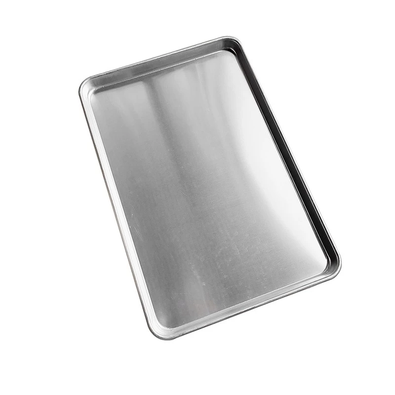 Wire in Rim Aluminum Sheet Pan Baking Tray