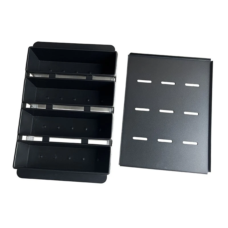 porcelana Bandeja para hornear pan con correa de 4 cavidades con tapa fabricante