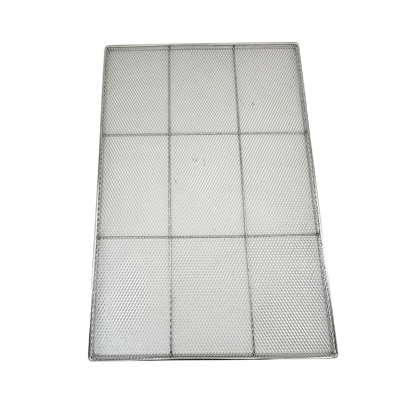 China Custom Stainless Steel Wire Mesh Tray & Drying Pan manufacturer