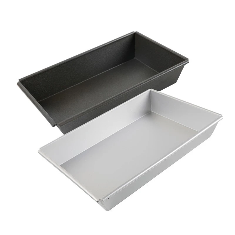 China Handmade Detroit-Style Pizza Pan Rectangle Pizza Tray manufacturer