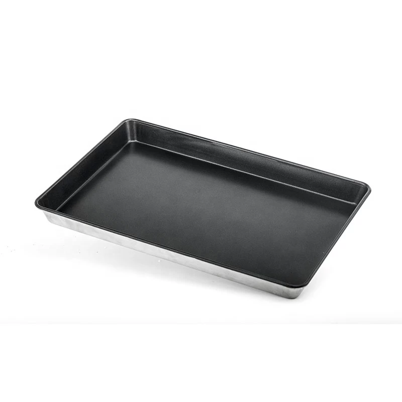 60 40 Rectangular Anodised Aluminium Tray Baking Pans Bakery Oven Bakeware For Restaraunt Bake Food Serving Cookies Frying