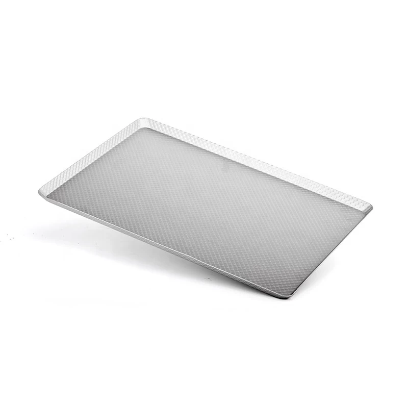 60 40 Rectangular Anodised Aluminium Tray Baking Pans Bakery Oven Bakeware For Restaraunt Bake Food Serving Cookies Frying