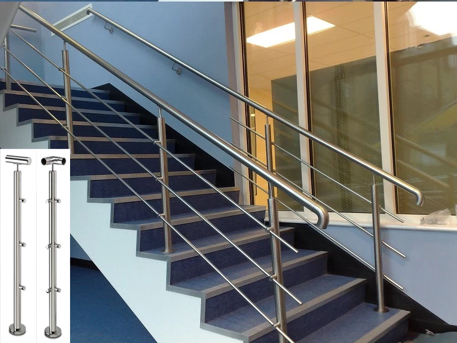 stainless steel metal balcony railing design&stainless steel rod