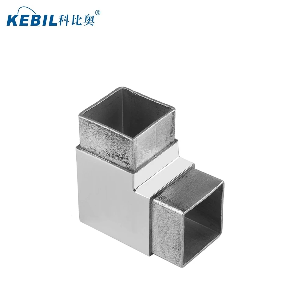 8 Connettori Per Tubi Quadrati 25x25 Mm A 3 Vie - Raccordi Angolari In Acciaio Per Recinzioni E Scaffalature