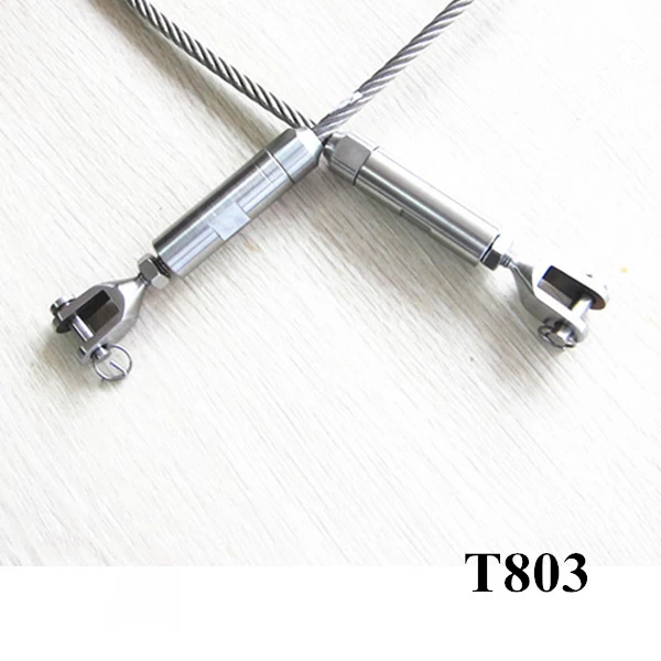 Tensor cable de acero inox para paredes, techos y tubos planos 798