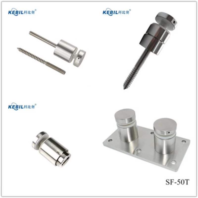 316 stainless steel glass standoff screw for frameless balcony railing  designs