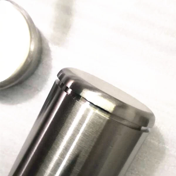 2inch round stainless steel post end caps