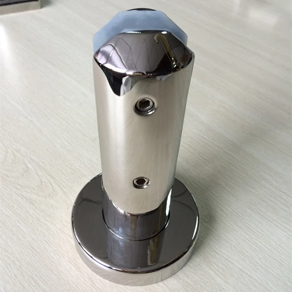 316 polished stainless steel glass spigot round base deck mount spigot
