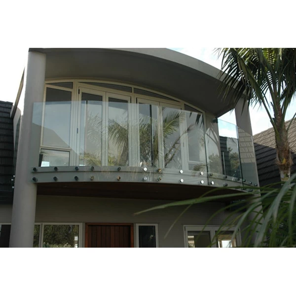 316 stainless steel glass standoff screw for frameless balcony railing designs