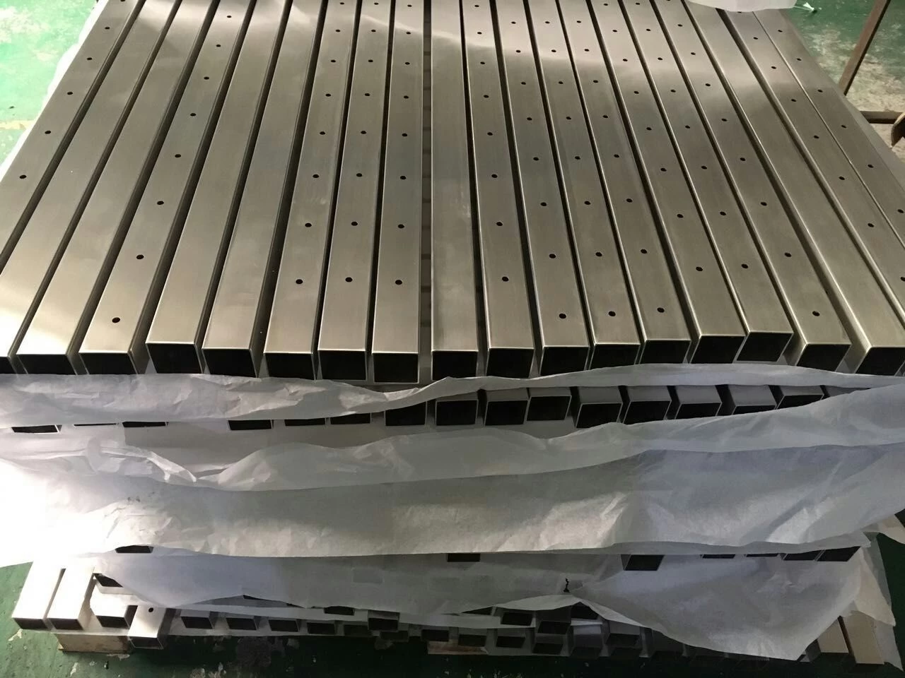 50 x 50mm stainless steel square post cable railing post 