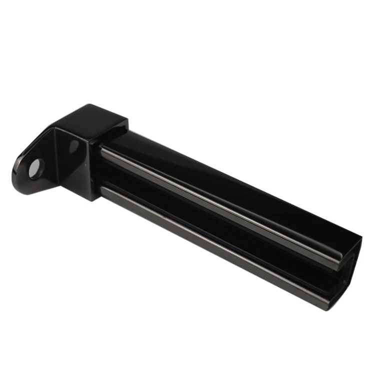 8K Polished Stainless Steel Top Rail Slot Handrail for Frameless Glass Balustrade