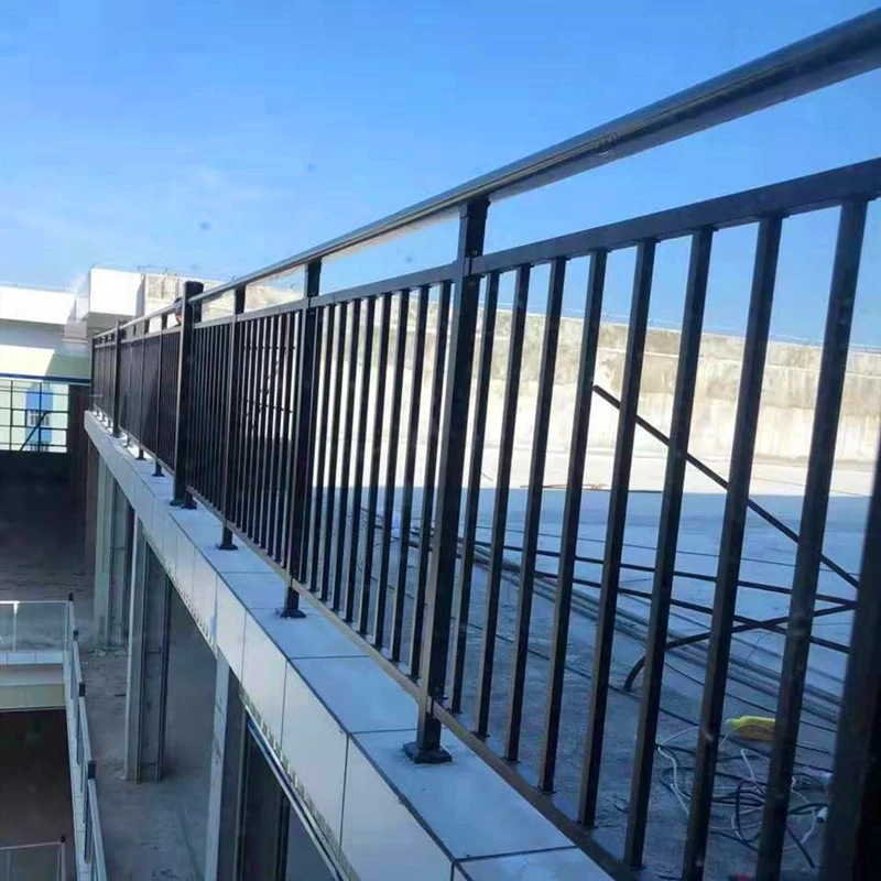 China Apartment Buildings Steel balcony Handrail Railings manufacturer