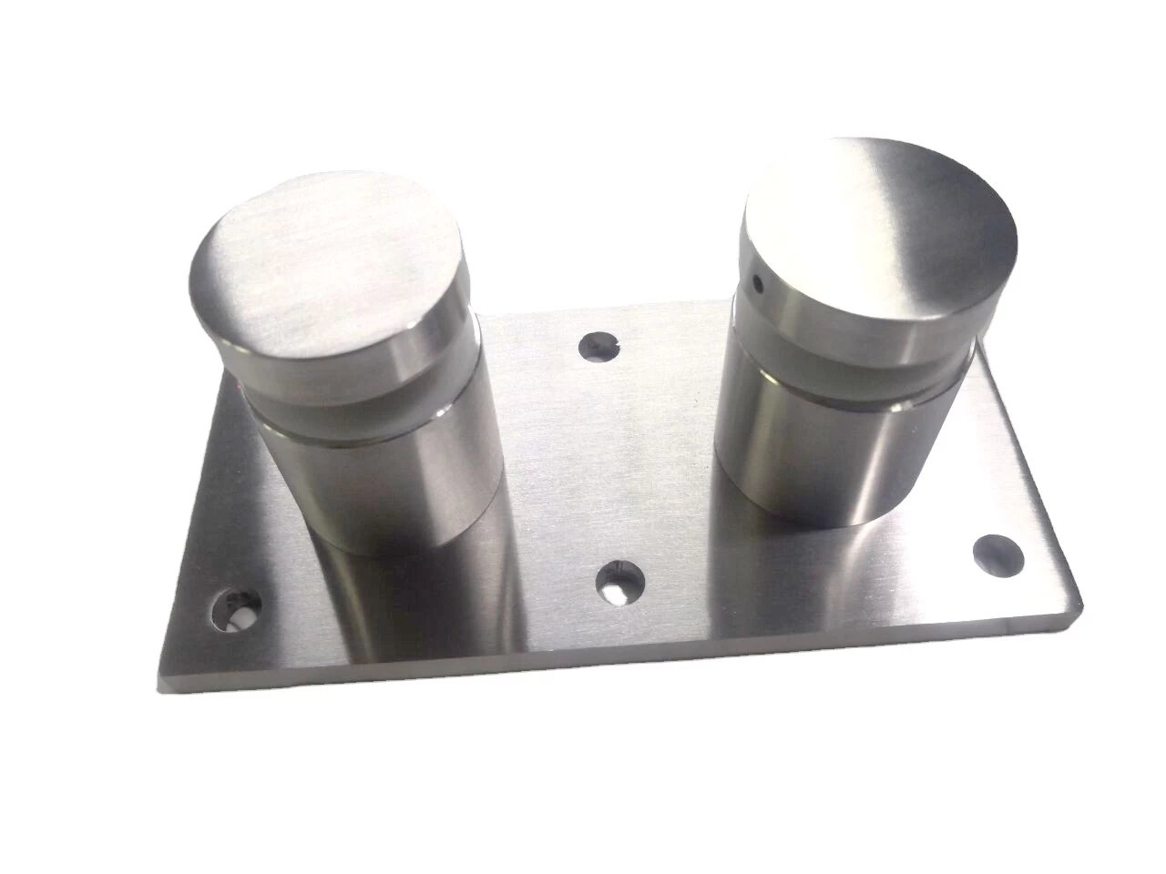 CRL Glass Rail Standoff Fitting with Mounting Plate
