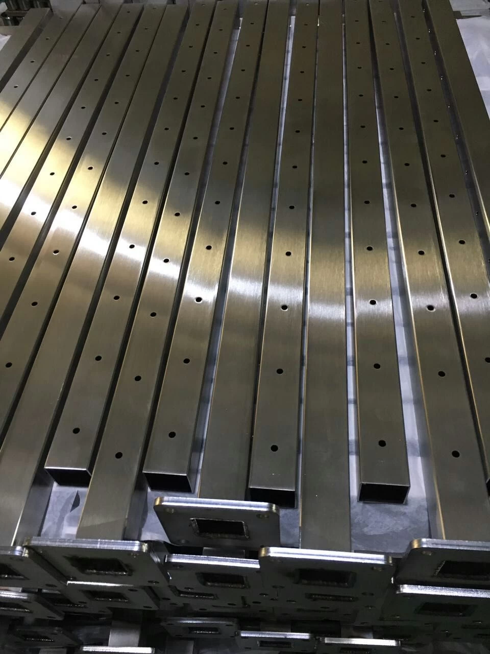 Cable railing stainless steel 316 square post for wire rope balustrade