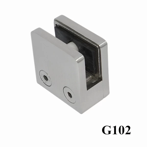 Glass clamp for 3/8 inch glass