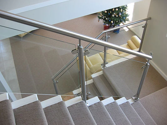Glas railing hardware roestvrij staal balustrade design collectie