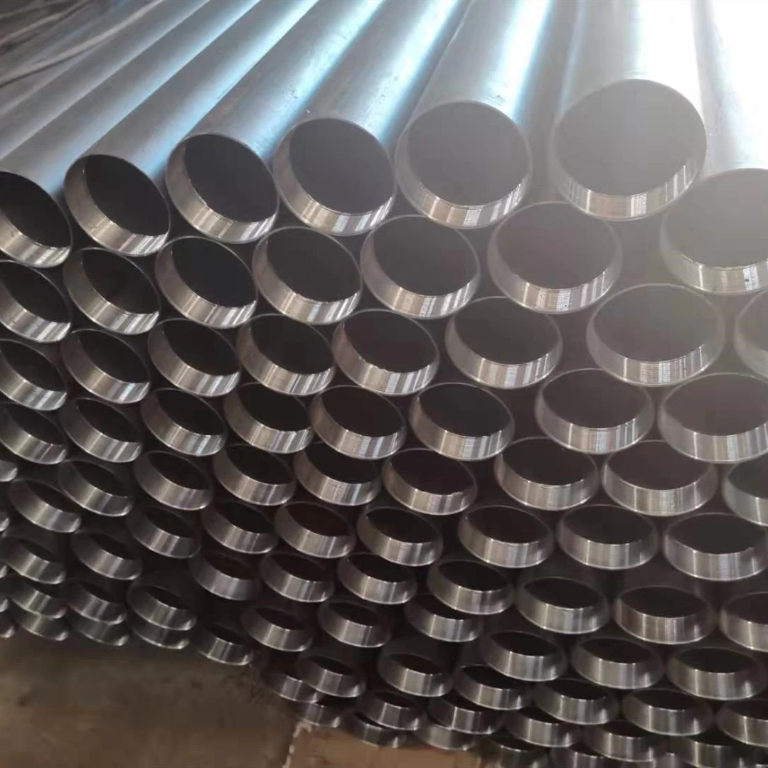 High Quality Galvanized Steel Threaded Column Tube Single Dual for Sprial Stair