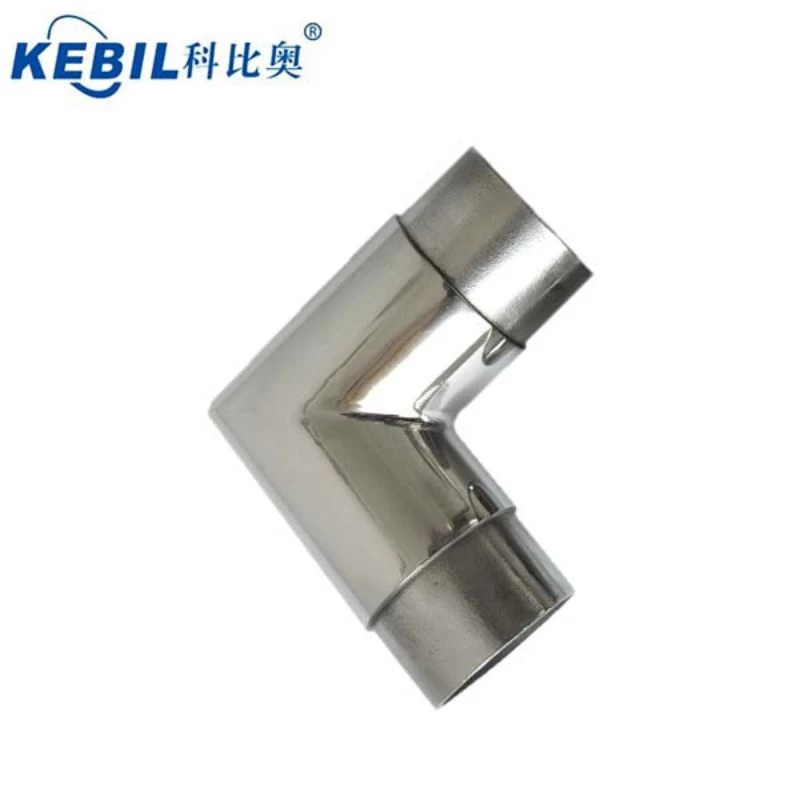 High quality stainless steel round tube connector for handrail and balustrade design