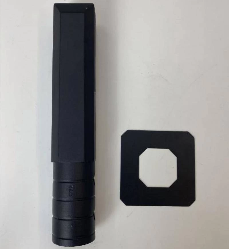 High quality types of black glass spigot for swimming pool fence and balcony glass railing