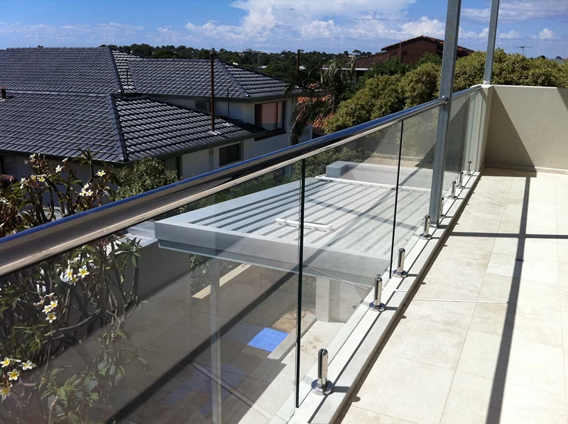 Modern Design Outdoor Stair Balcony 304/316 Stainless Steel Railing
