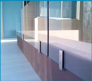New design side mounted stainless steel glass spigot for frameless glass balustrade