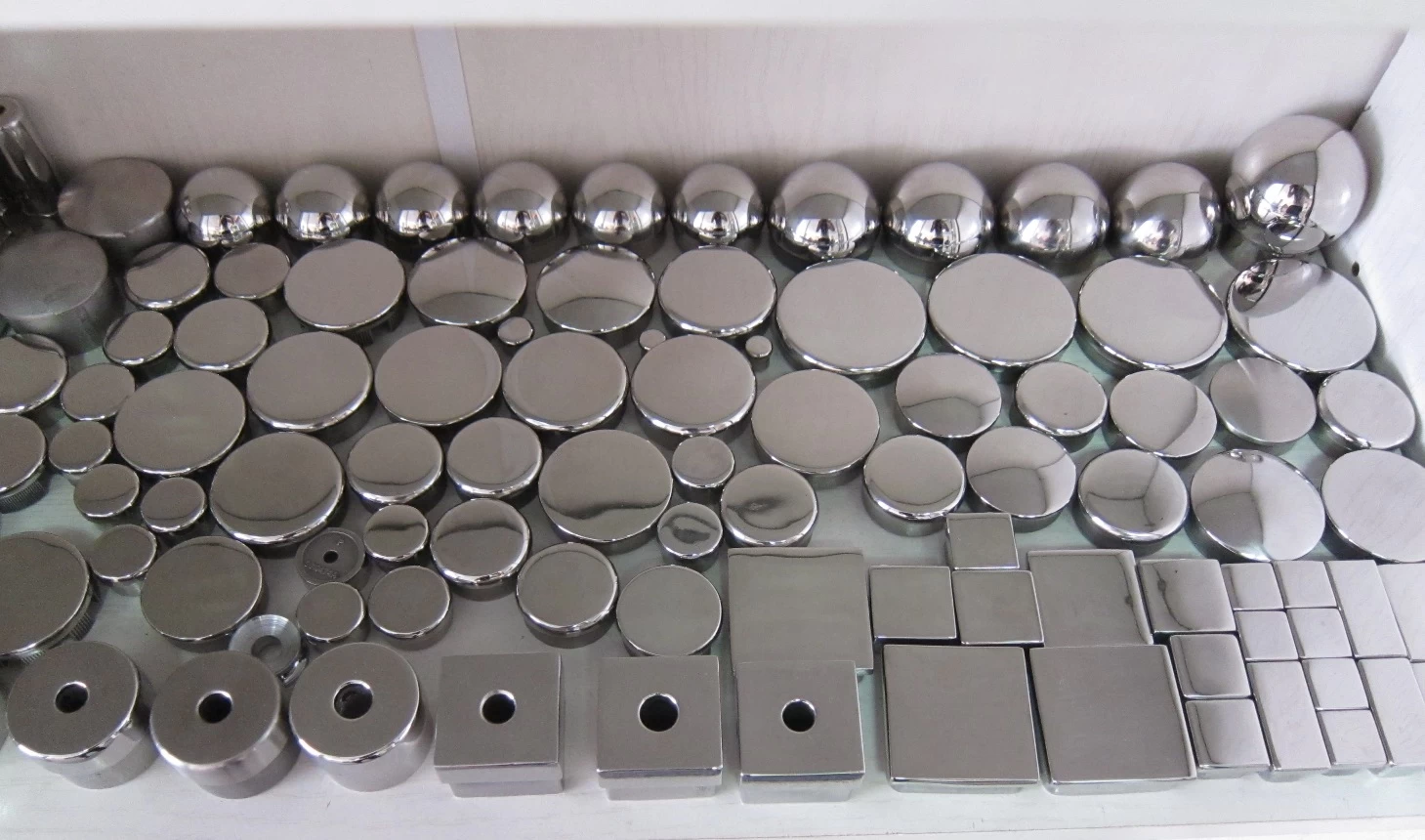 Pipe End Cap Stainless Steel For Round Handrial Post End
