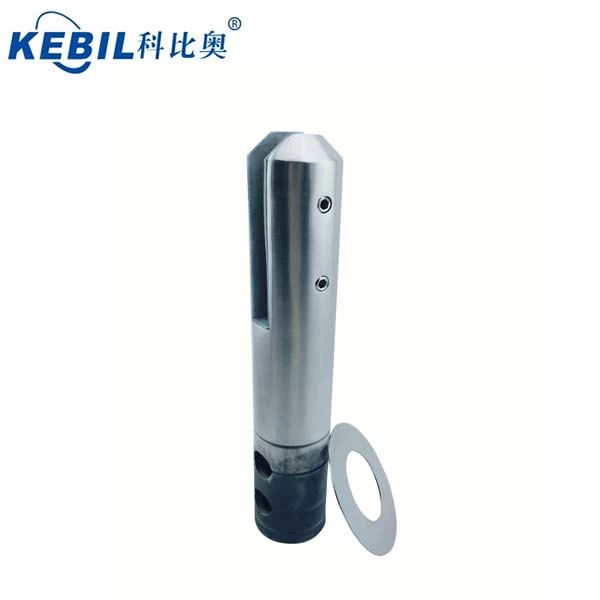 Round core drill spigot use for glass fence or glass pool fencing