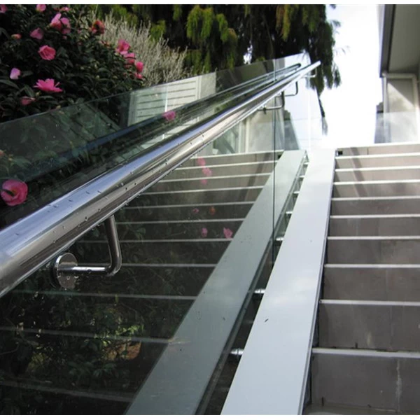 SS316 bracket for glass railing handrail