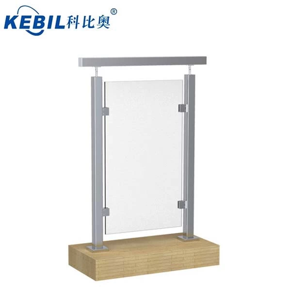 SUS316 Square balustrade post for stair railings