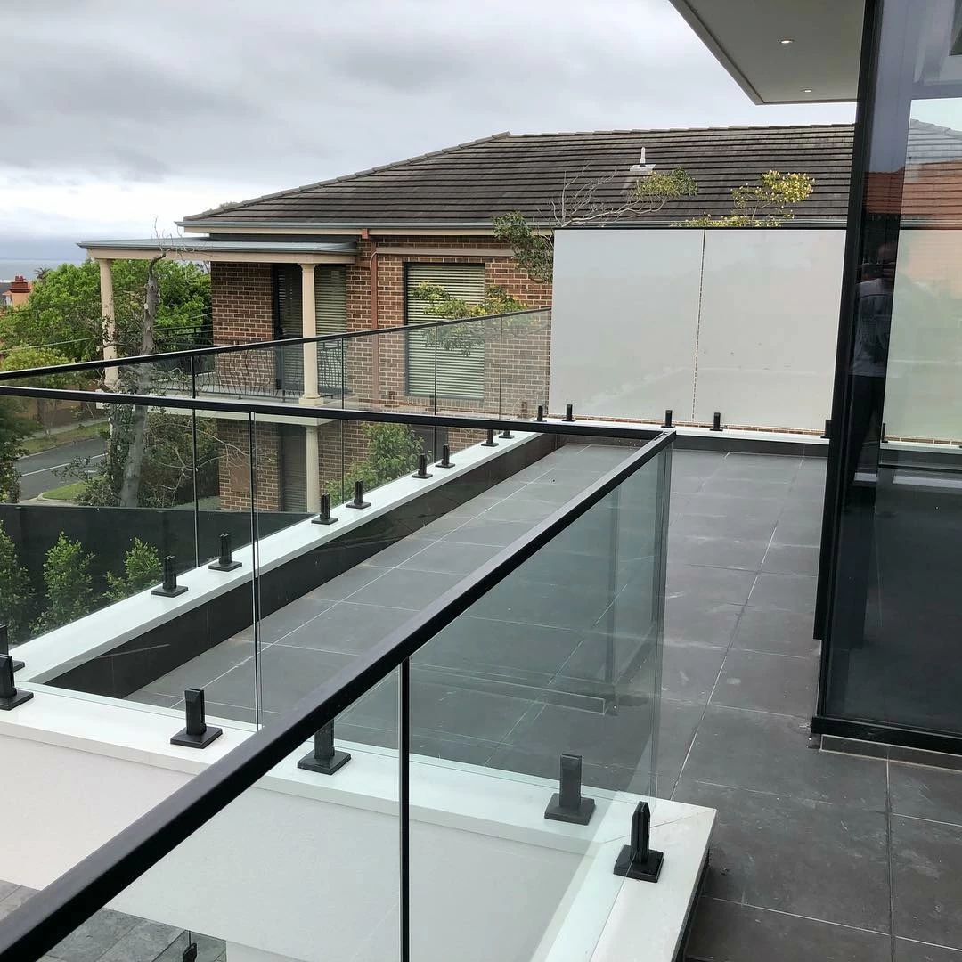 Stainless Steel Slimline Slotted Tube Top Rails for Glass Balustrade and Pool Fencing
