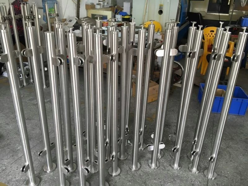 Stainless steel glass railing for stair railing