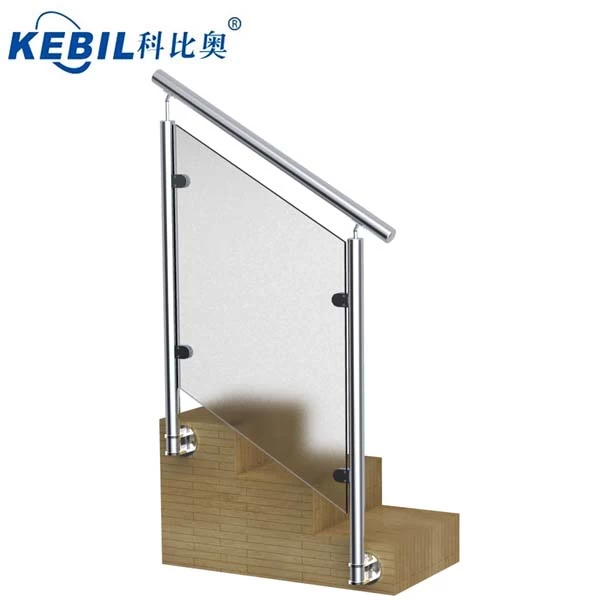 Top-quality stainless steel glass handrail / terrace railing / stainless steel railing for balcony