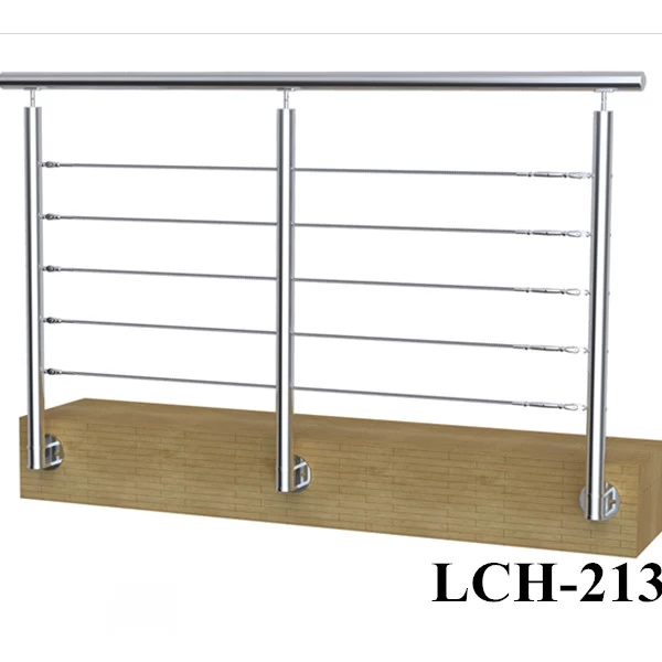 stainless steel 316 cable balustrade side mounted post