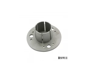 base flange BS911 with round handrail post base plate