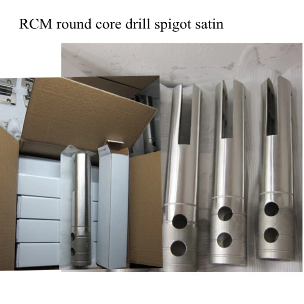 casting SS316 core drill glass spigot,suit 10-13.52mm thick glass RCM